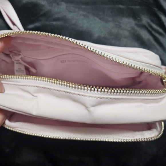 lululemon athletica Light Pink Crossbody Bag with Gold Hardware - Picture 2 of 3